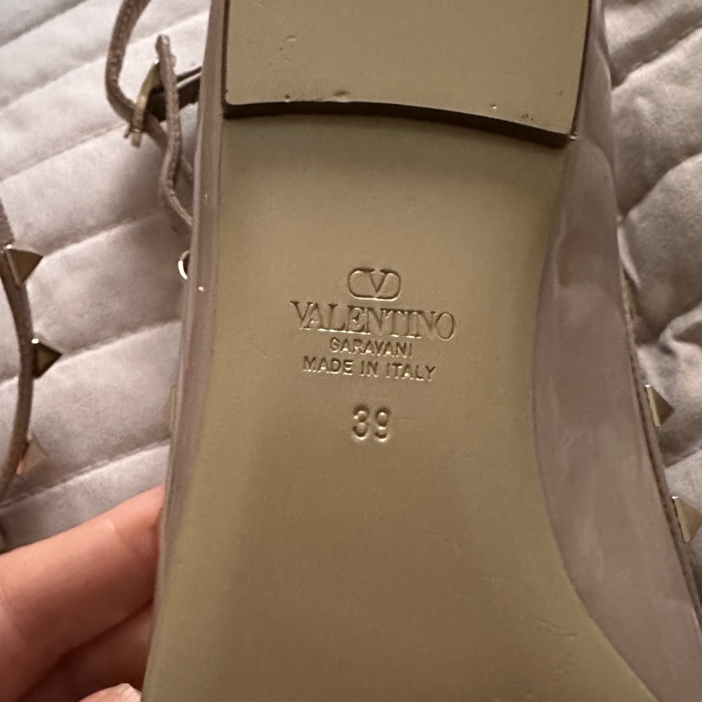 VALENTINO Rockstud Caged Ballet Flats - Picture 6 of 14